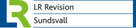 Logotyp för LR Revision Sundsvall